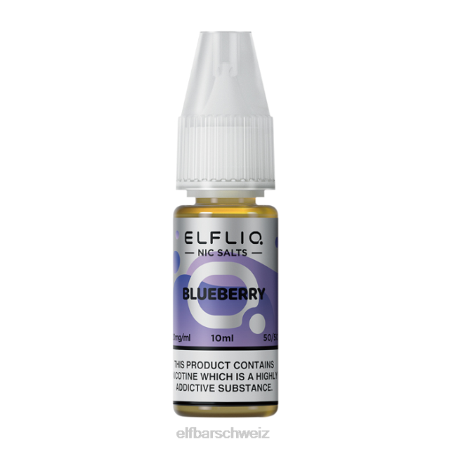 Elfbar Elfliq Blaubeer-Nic-Salze – 10 ml – 10 mg/ml 844PZ215