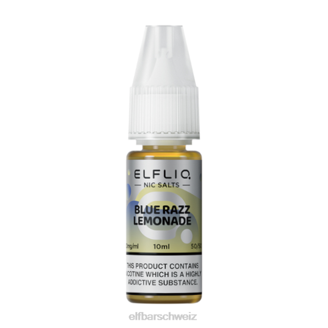 Elfbar Elfliq Blue Razz Lemonade Nic Salts – 10 ml – 10 mg/ml 844PZ217