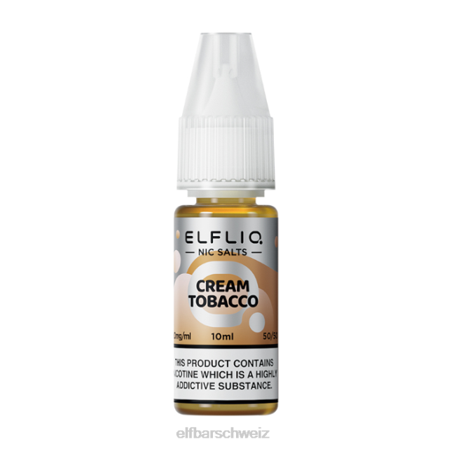 Elfbar Elfliq Creme-Tabak-Nic-Salze – 10 ml – 10 mg/ml 844PZ211