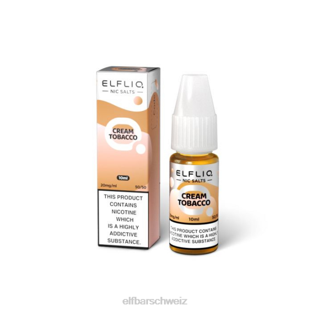 Elfbar Elfliq Creme-Tabak-Nic-Salze – 10 ml – 20 mg/ml 844PZ212