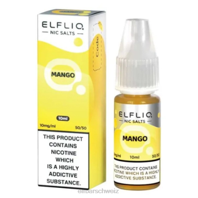 Elfbar Elfliq Nic Salts – Mango – 10 ml – 10 mg/ml 844PZ188