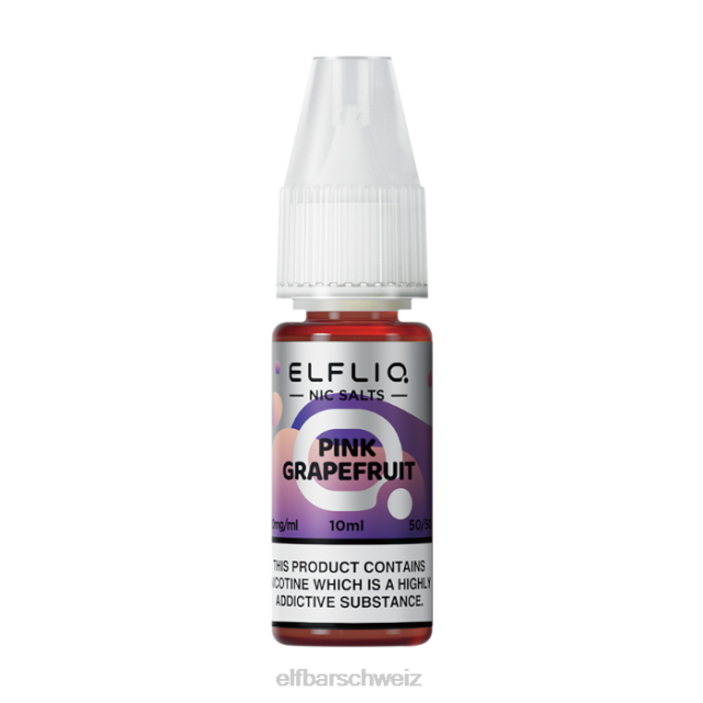 Elfbar Elfliq Pink Grapefruit-Nic-Salze – 10 ml – 5 mg 844PZ201