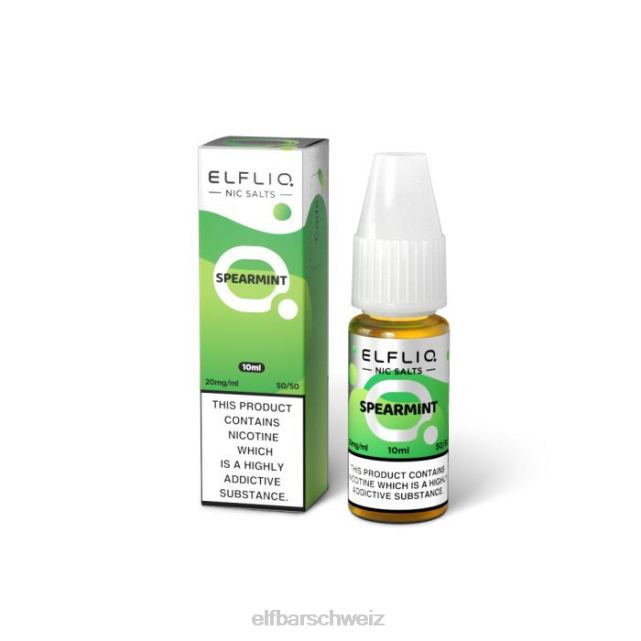 Elfbar Elfliq Spearmint-Nic-Salze – 10 ml – 20 mg/ml 844PZ208