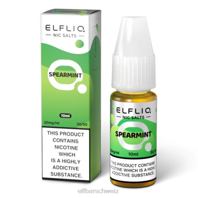 Elfbar Elfliq Spearmint-Nic-Salze – 10 ml – 5 mg 844PZ206