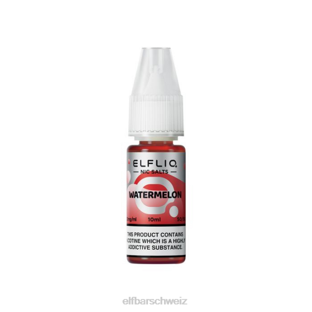 Elfbar Elfliq Wassermelonen-Nic-Salze – 10 ml – 10 mg/ml 844PZ204