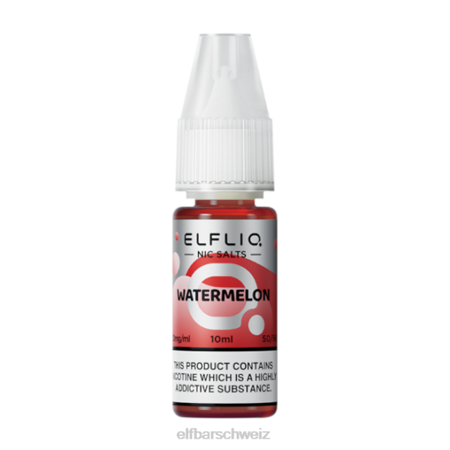 Elfbar Elfliq Wassermelonen-Nic-Salze – 10 ml – 20 mg/ml 844PZ205