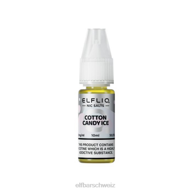 Elfbar Elfliq Zuckerwatte-Eis-Nic-Salze – 10 ml – 10 mg/ml 844PZ213