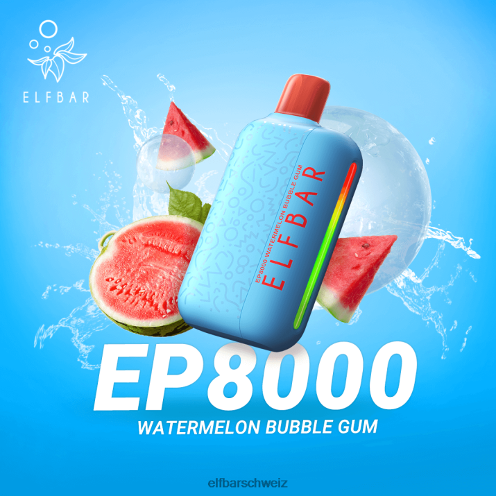 Einweg-Vapor neue ep8000 Puffs Brombeer-Cranberry ELFBAR 8T2RT67