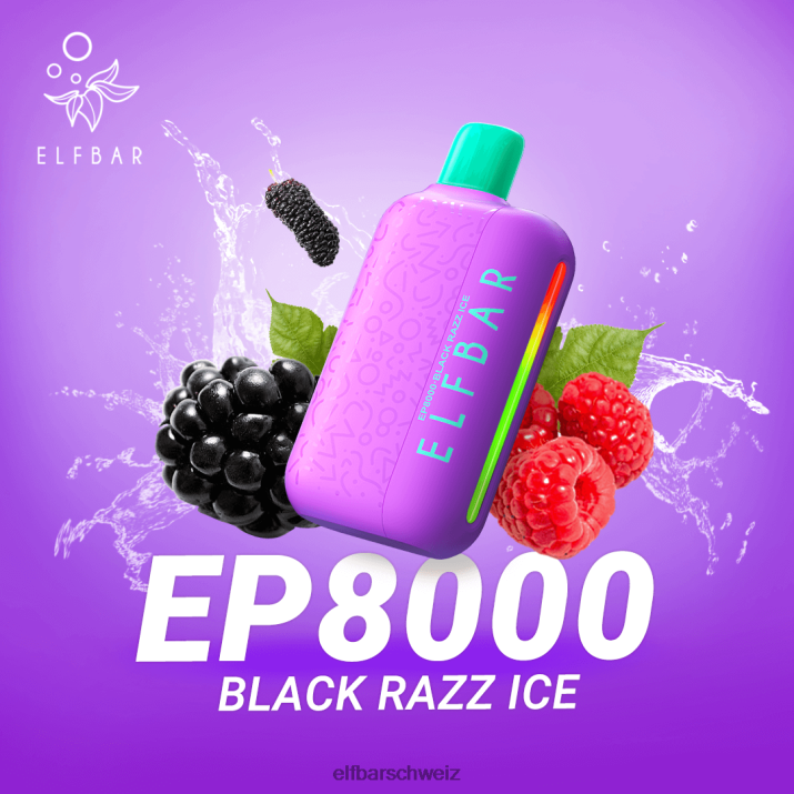 Einweg-Vapor neue ep8000 Puffs Pfirsicheis ELFBAR 8T2RT69