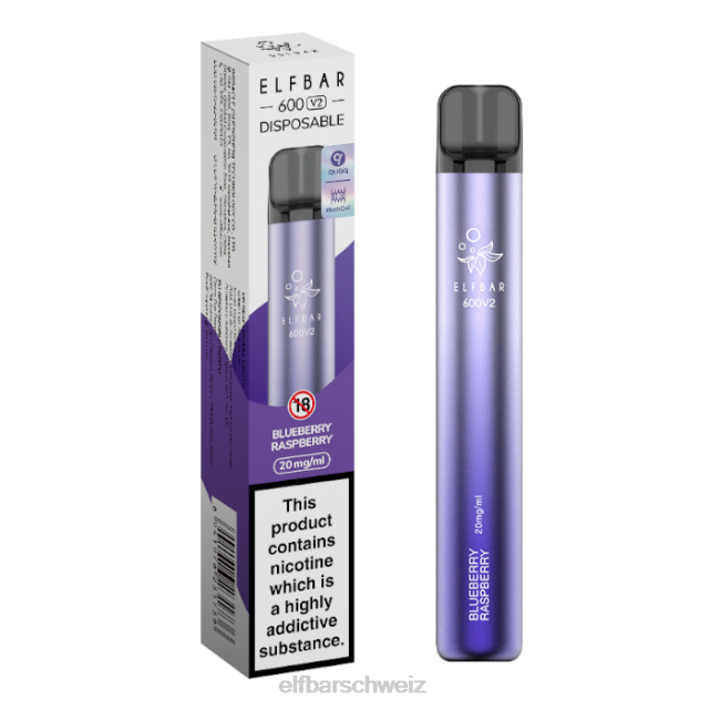 Elfbar 600v2 Einweg-Vaporizer – 20 mg 844PZ11 Apfel-Pfirsich