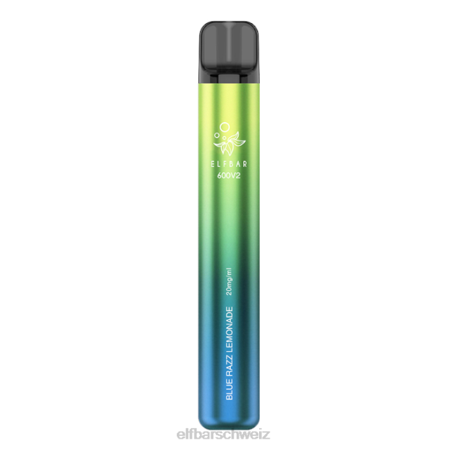 Elfbar 600v2 Einweg-Vaporizer – 20 mg 844PZ13 Blue Razz Limonade