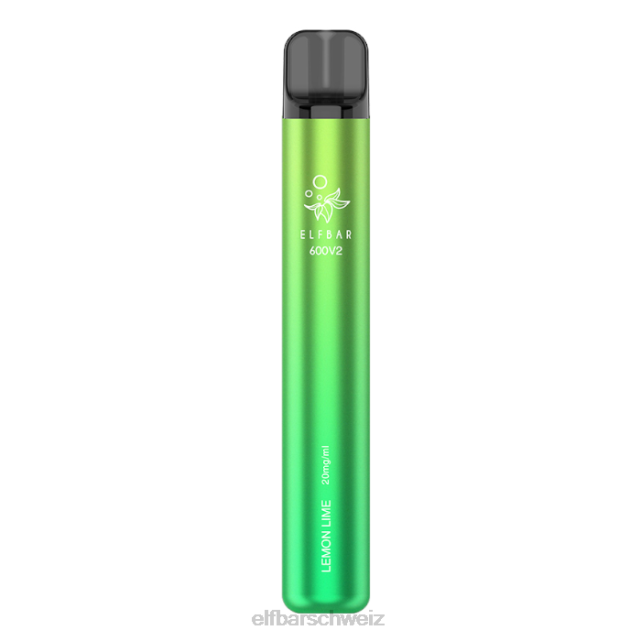 Elfbar 600v2 Einweg-Vaporizer – 20 mg 844PZ15 Zitronenlimette