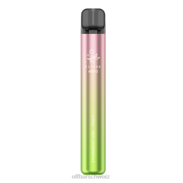 Elfbar 600v2 Einweg-Vaporizer – 20 mg 844PZ3 Erdbeer-Kiwi