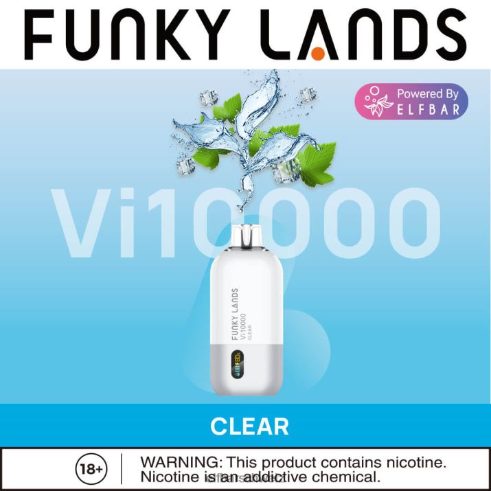 Funky Lands Einweg-Vape VI10000 Züge Zitronenlimette ELFBAR 8T2RT164