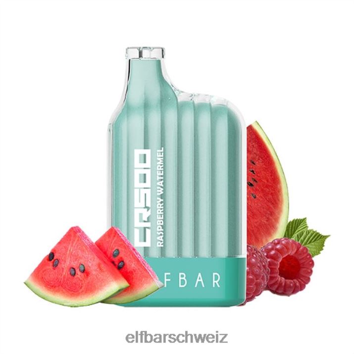 cr5000 Einweg-Vaporizer 5000 Züge Himbeer-Wassermelone ELFBAR 8T2RT28