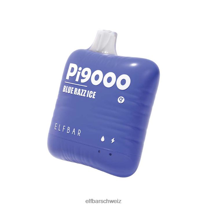 pi9000 Einweg-Vaporizer, 9000 Züge Blauer Razz ELFBAR 8T2RT103