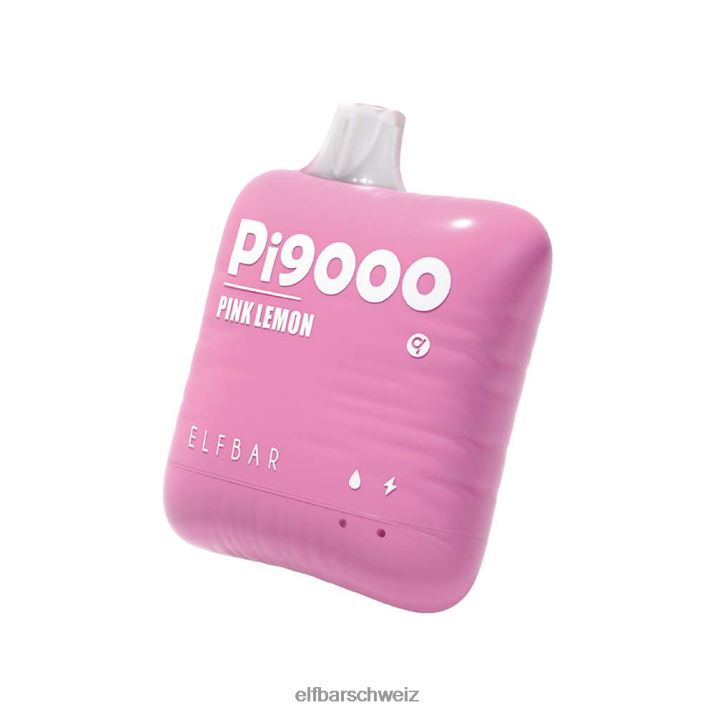 pi9000 Einweg-Vaporizer, 9000 Züge rosa Zitrone ELFBAR 8T2RT114