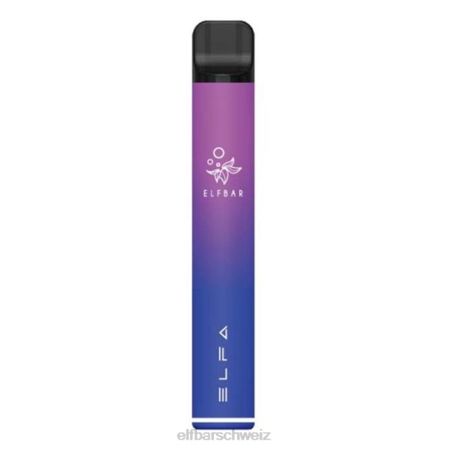 Elfbar Elfa Pod Kit – Pod Starter Kit – 500 mAh 844PZ103 Aurora lila